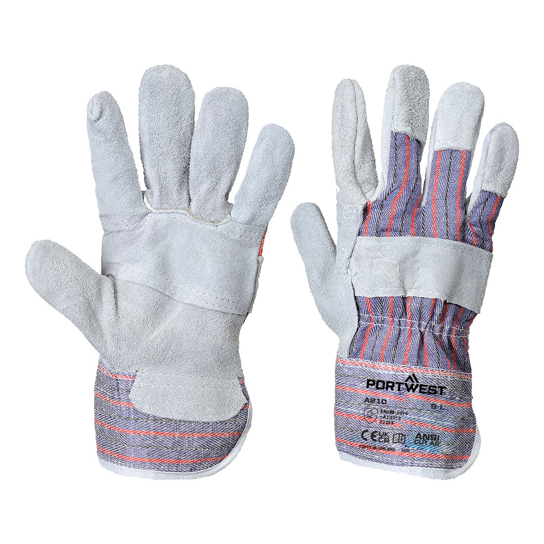 Leather Rigger 260 Cow Split Palm Bar Glove - GRRR