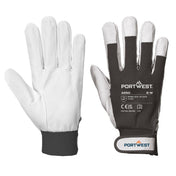 Leather 110 Grain Palm Mechanical Glove - BKRR