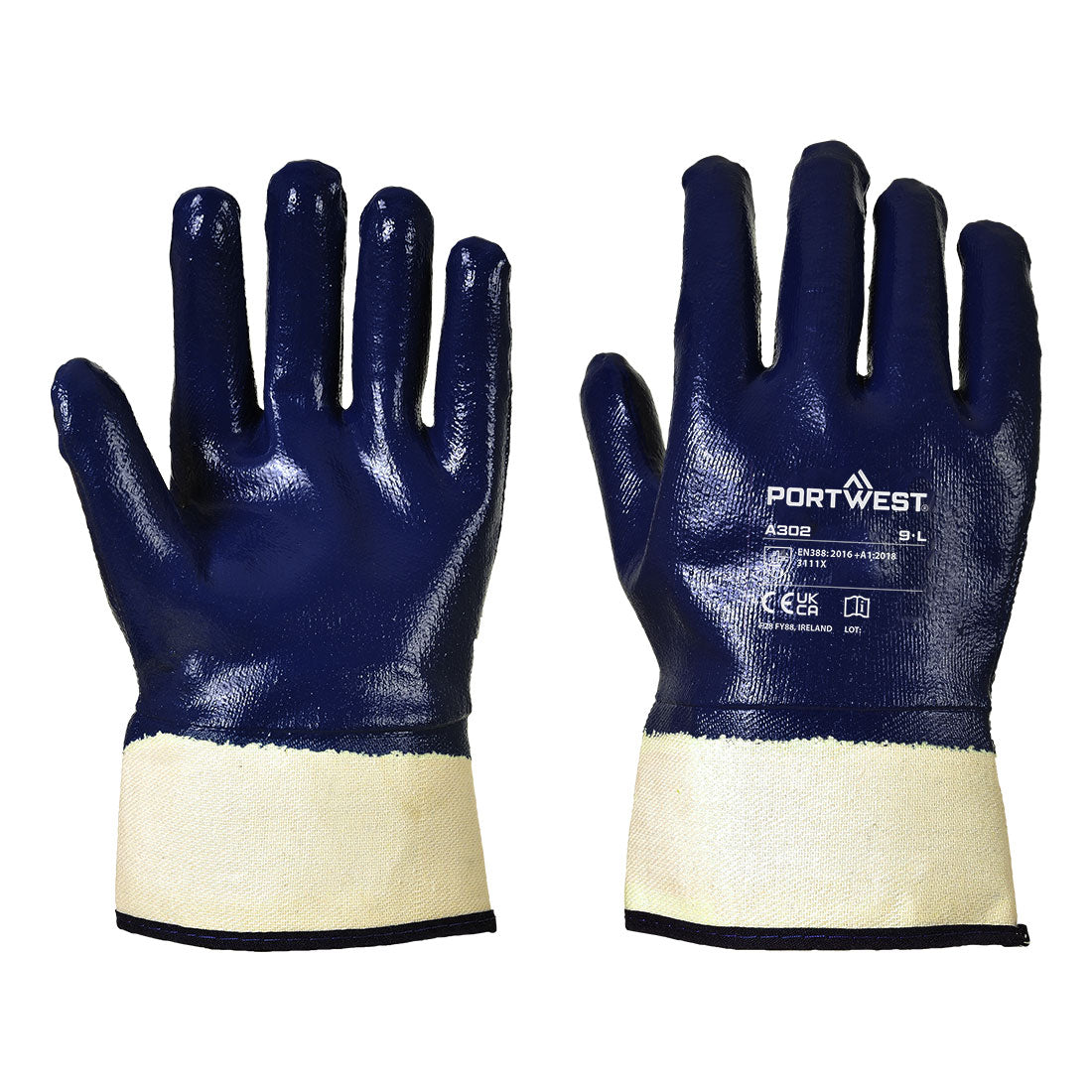 Grip Nitrile Fully Dipped Safety Cuff - NARR