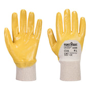 Grip 12 Nitrile Light Knitwrist Glove - YERR