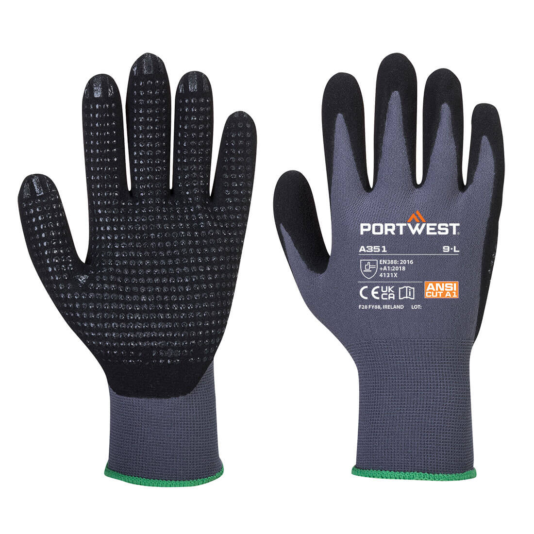 Grip 15 Nitrile Sandy Dotted Glove - G8RR