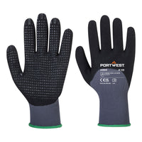 Sandy Nitrile 3/4 Dipped Dotted Palm Work Gloves | Grip 15 A353