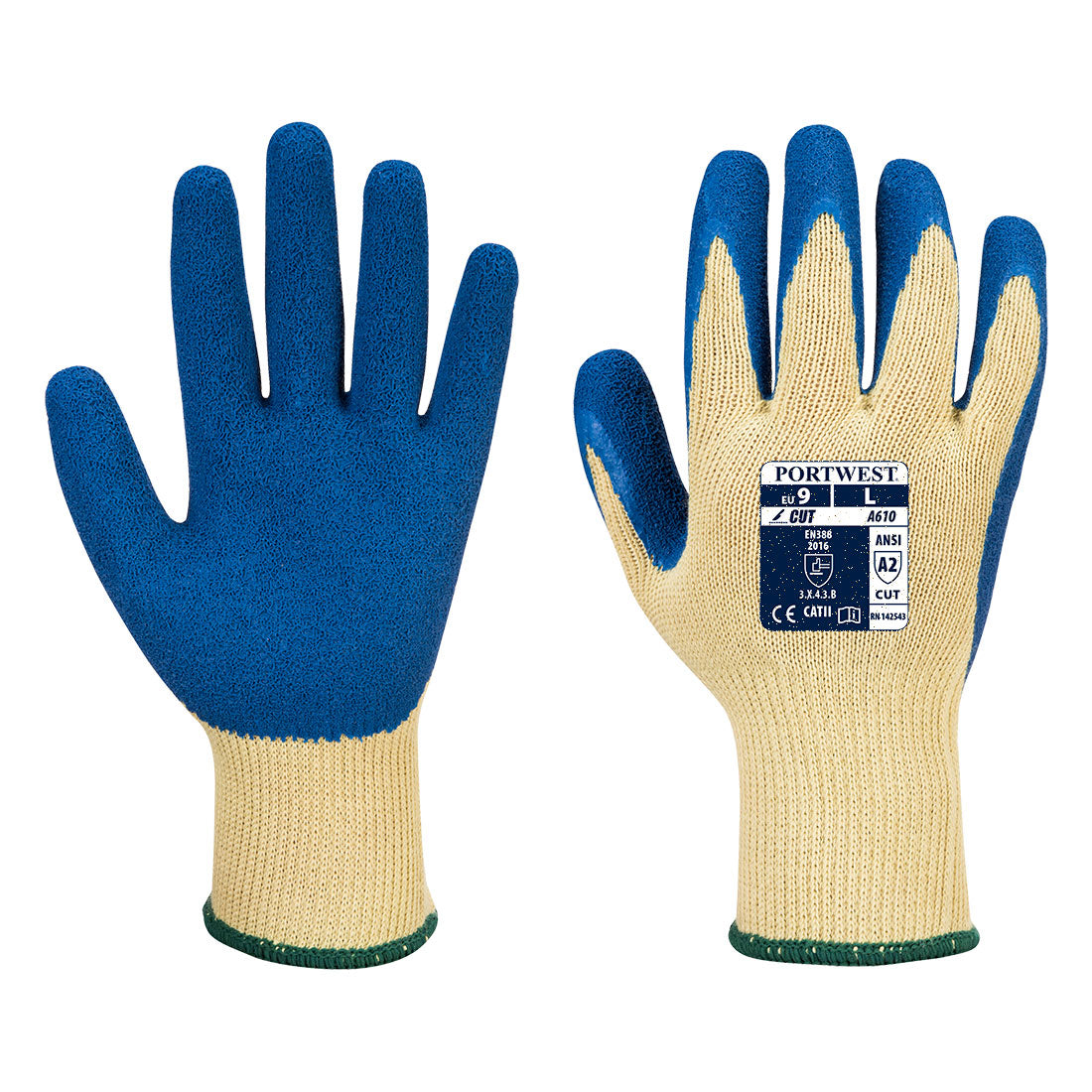 LR Latex Grip Glove - YBLR