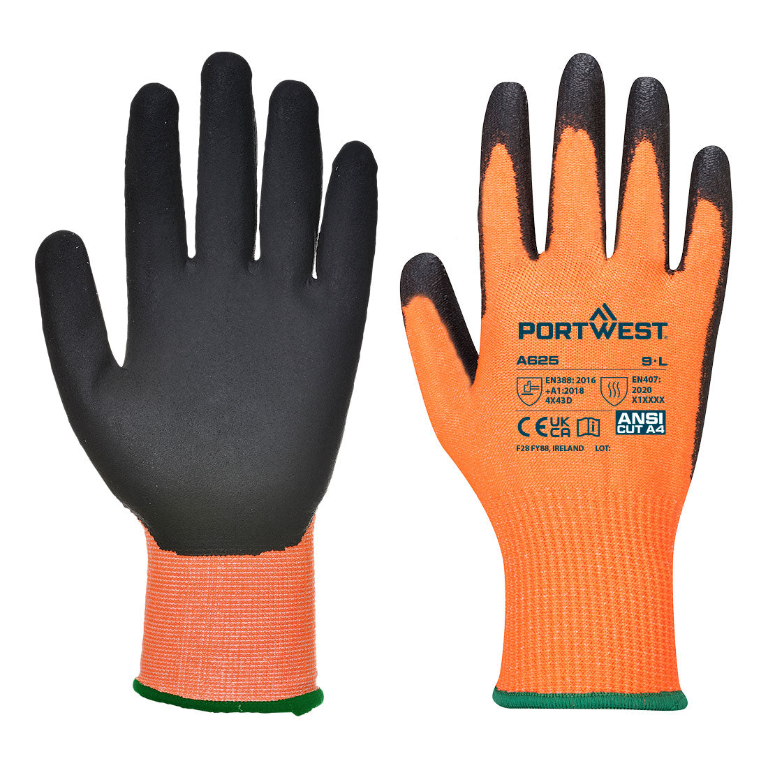 Cut D13 PU Viz-Tex Glove - O8RR