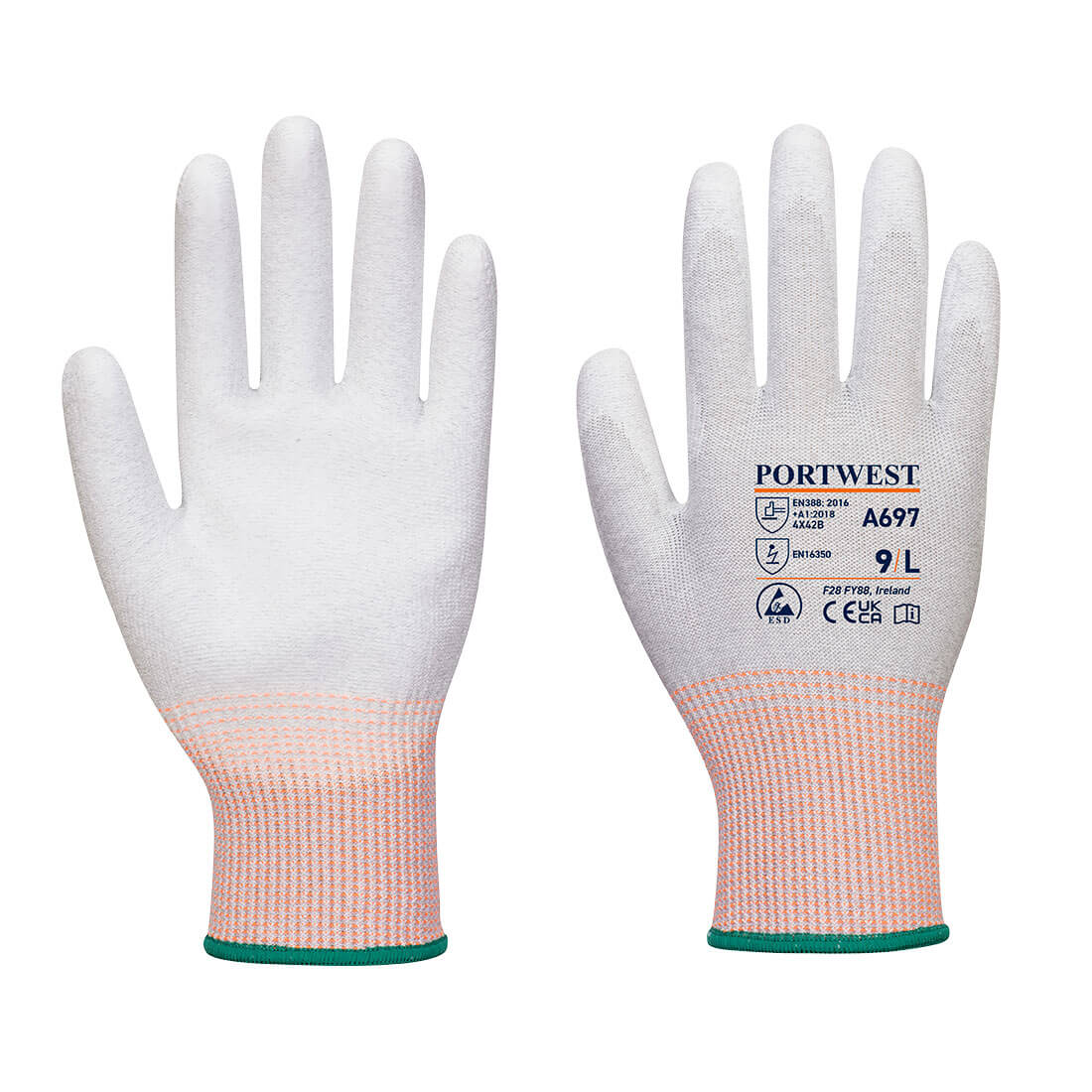 ESD Cut B13 PU Palm Glove (Pk12) - G6RR