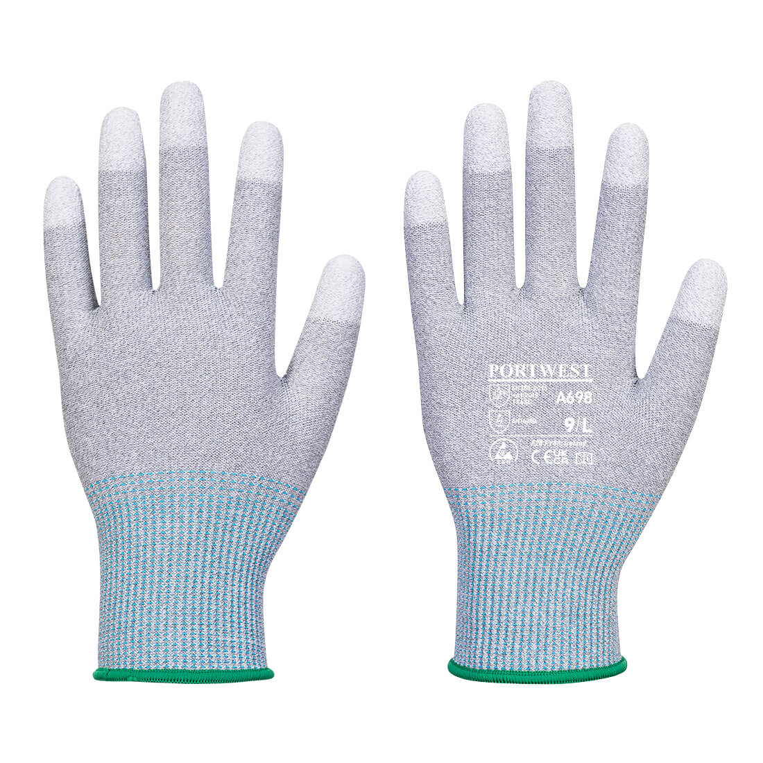 MR13 ESD PU Fingertip Glove - G6RR