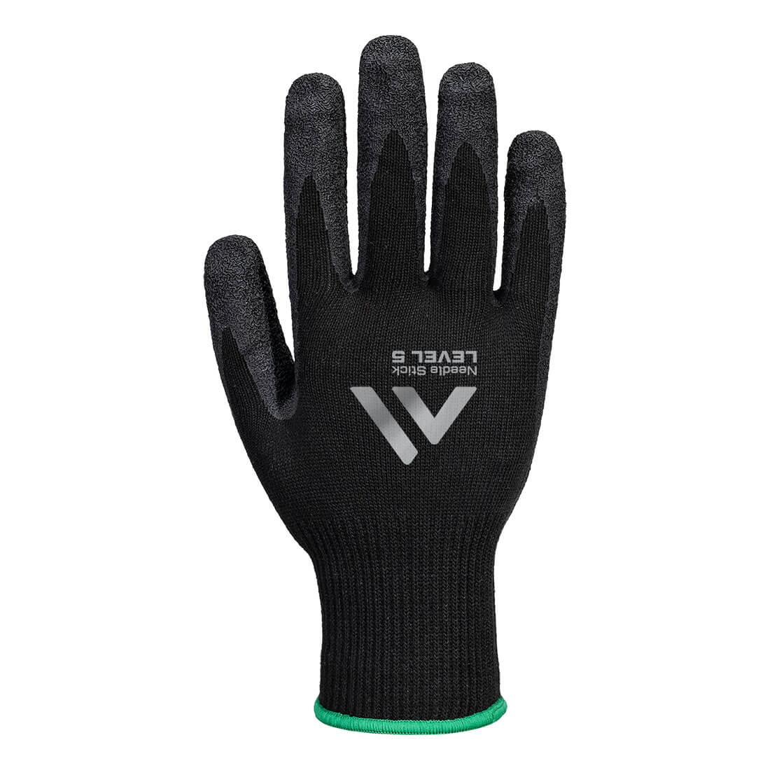Needle Resistant  F10 Latex Crinkle Glove - K8RR