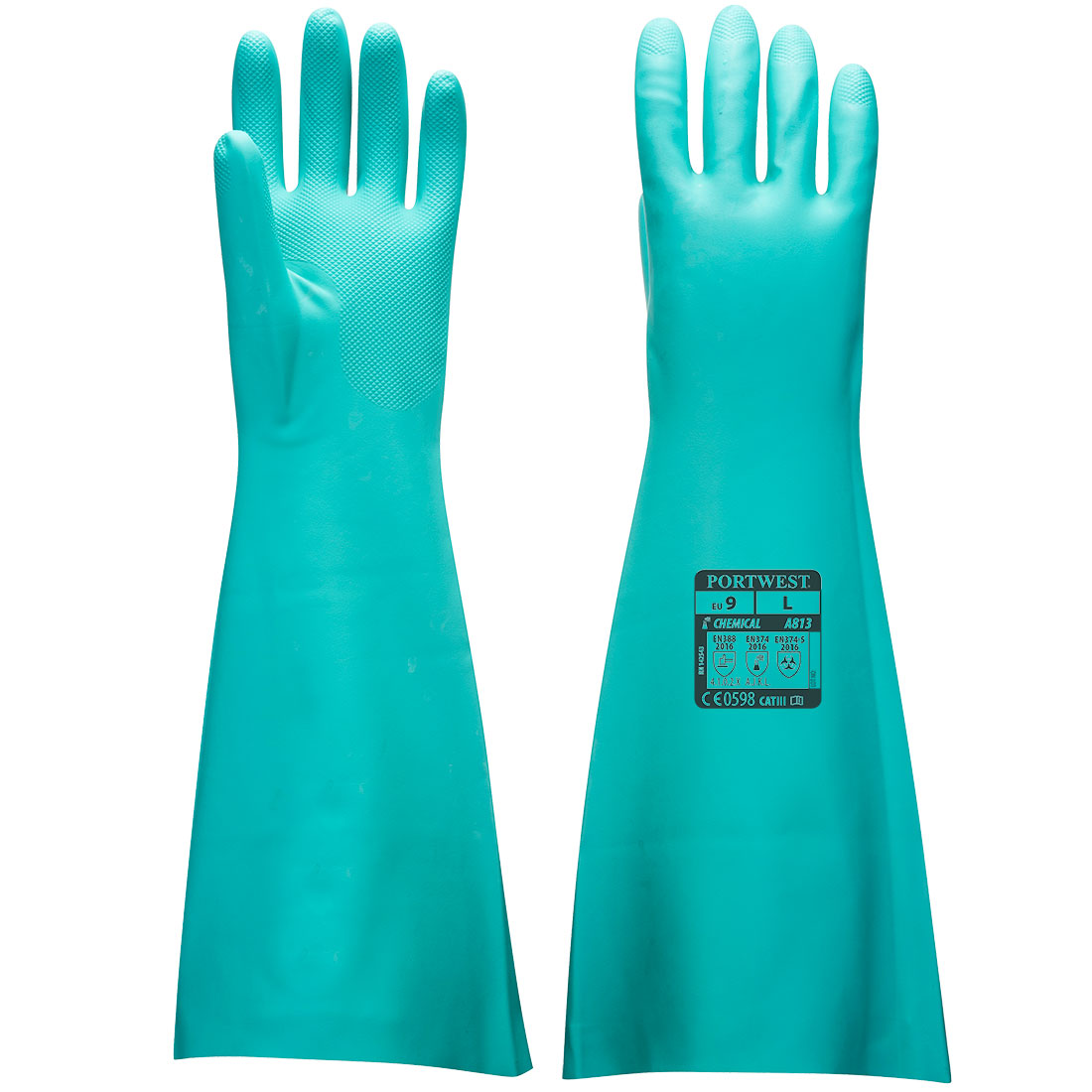 Chem 460 Nitrile Extended Gauntlet - GNRR