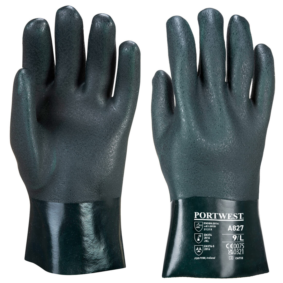 Chem 270 PVC Double Dipped Gauntlet - GNRR
