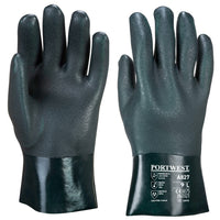 Chemical Resistant PVC Double Dipped Gauntlet | Chem 270 A827