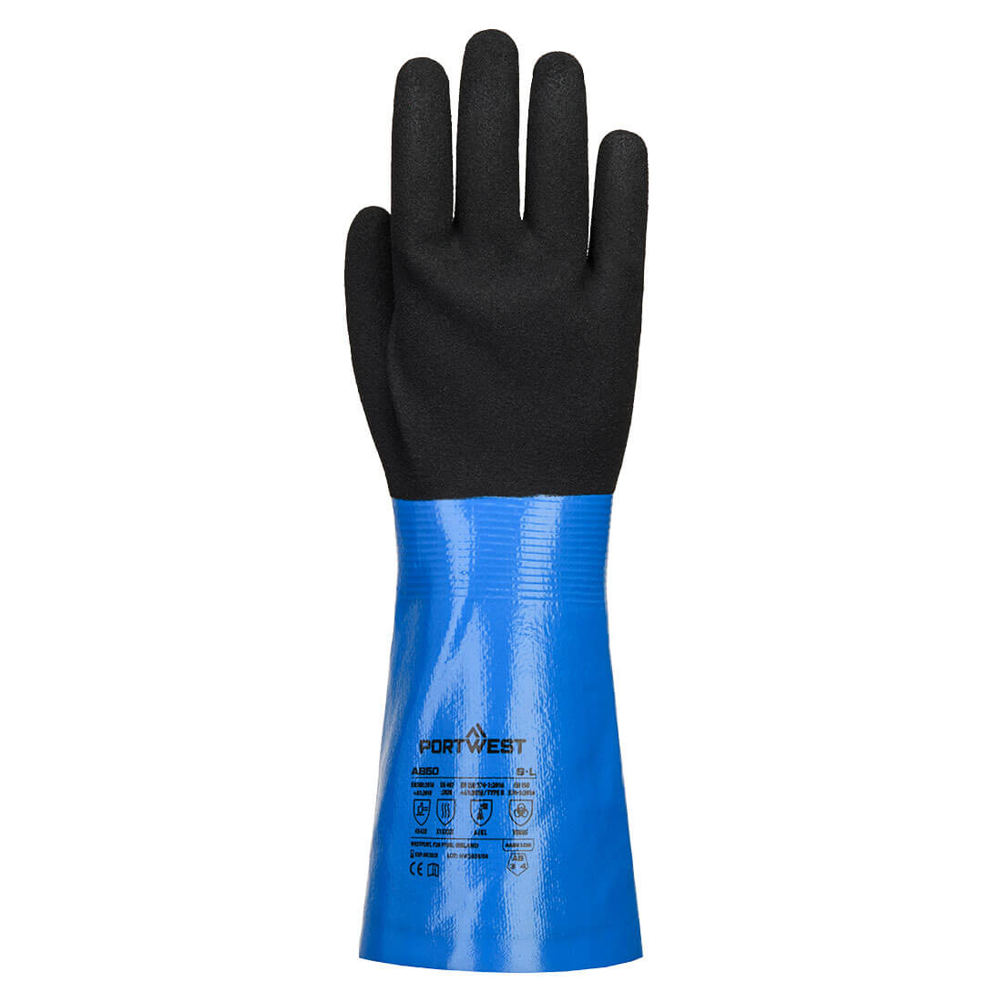 Chem Cut D 350 Nitrile Sandy Gauntlet - B8RR