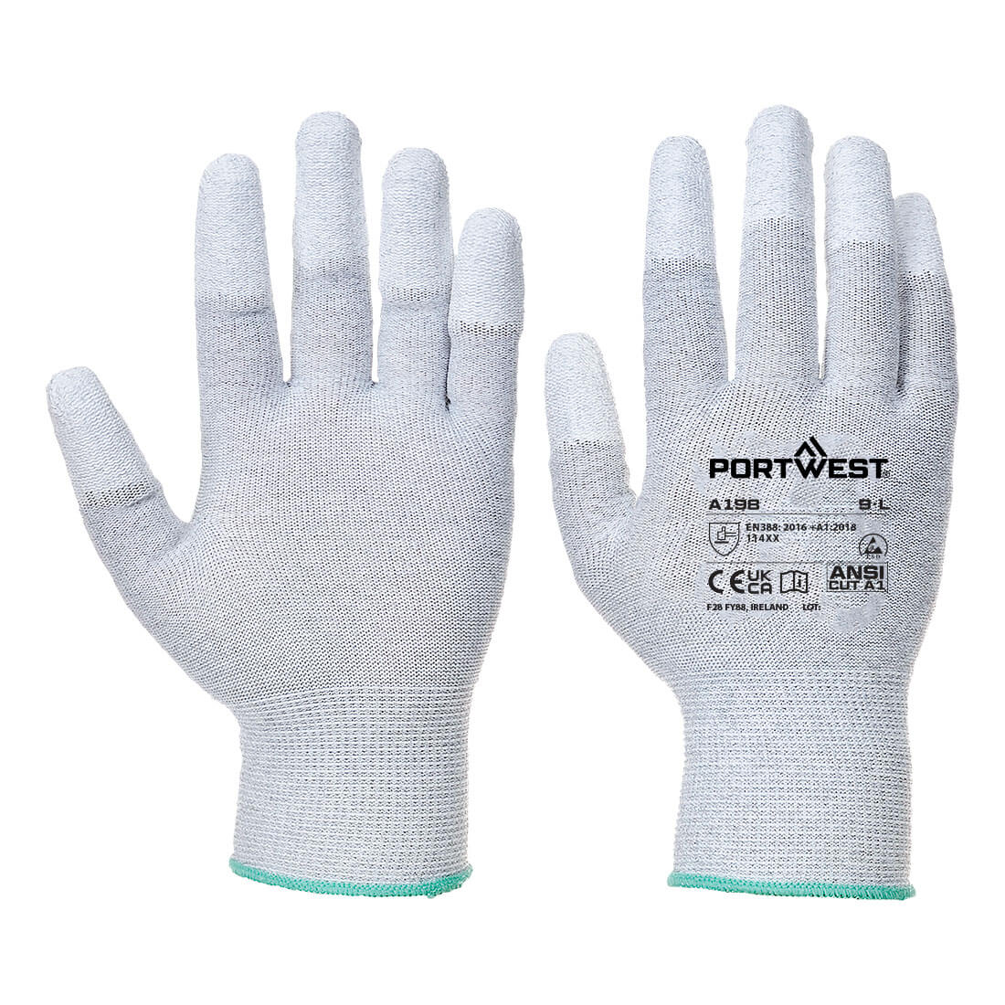 ESD 13 PU Fingertip Essential Multipack (Pk12) - GRRR