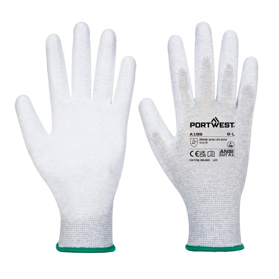 ESD 13 PU Palm Essential Multipack (Pk12) - GRRR