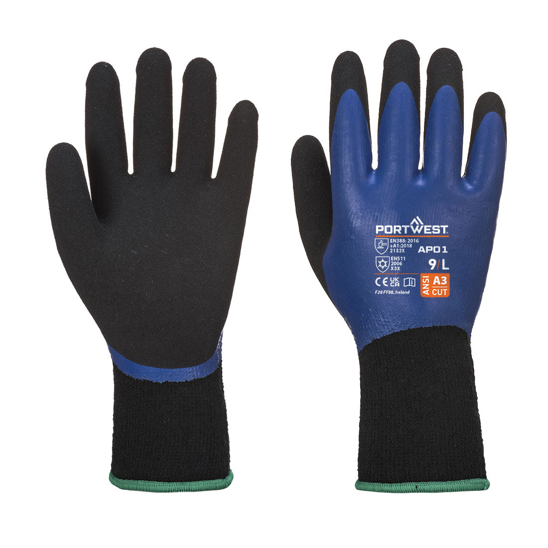 Cold 13 Latex Aqua Glove - B8RR