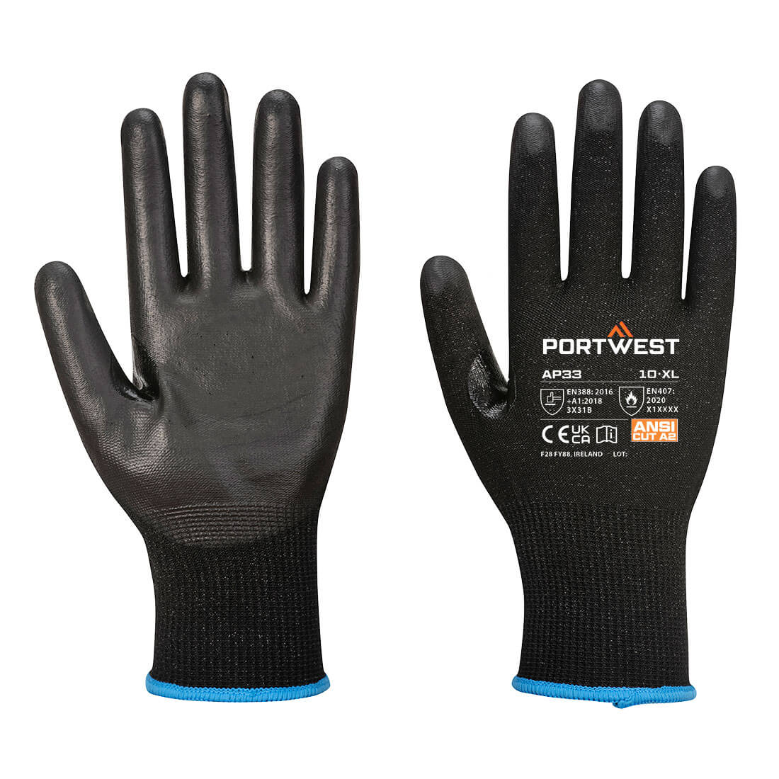 LR15 PU Touchscreen Glove (Pk12) - K8RR