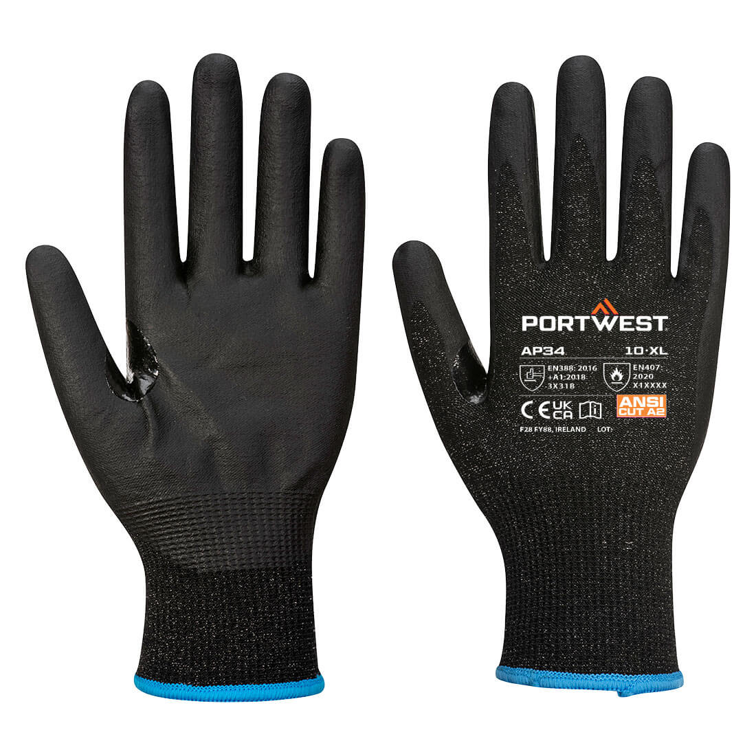 LR15 Nitrile Foam Touchscreen Glove (Pk 12) - K8RR