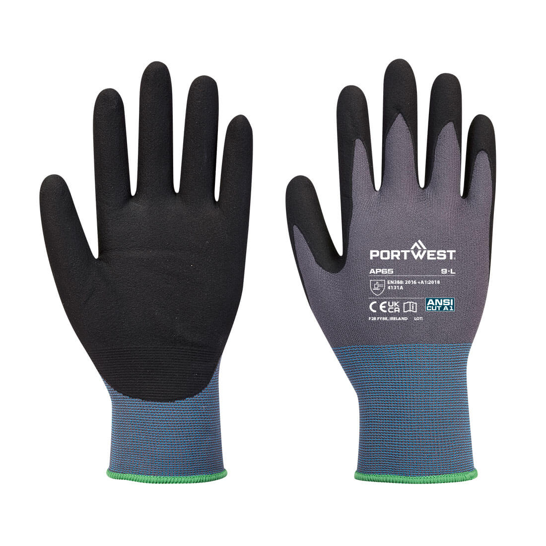 Grip 15 Nitrile Foam Texpel Glove - K7RR