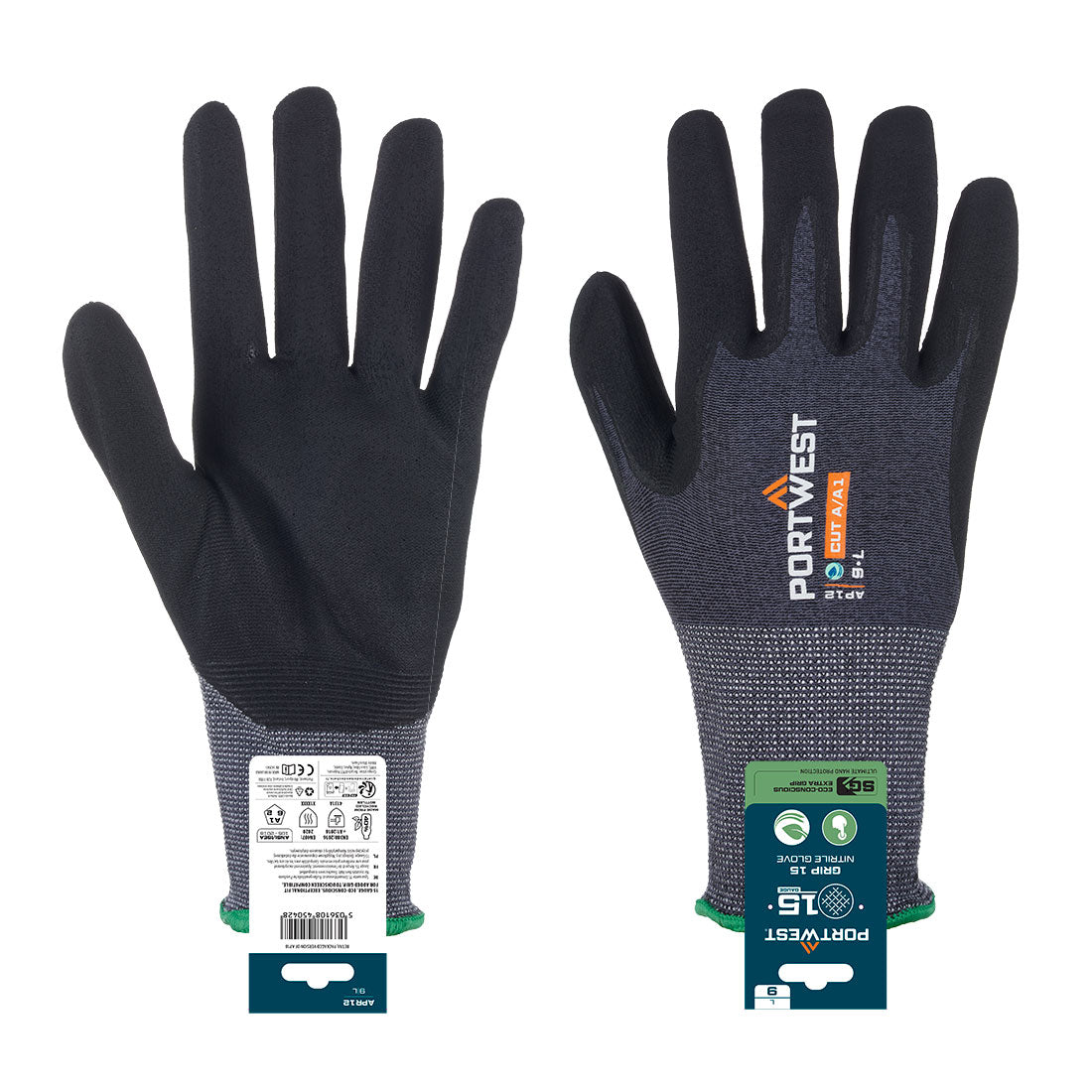 SG Grip 15 Nitrile Glove (Retail) - G8RR