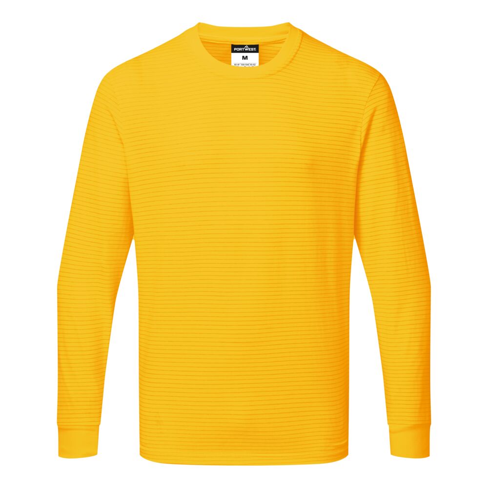 Anti-Static ESD T-Shirt L/S - YE3