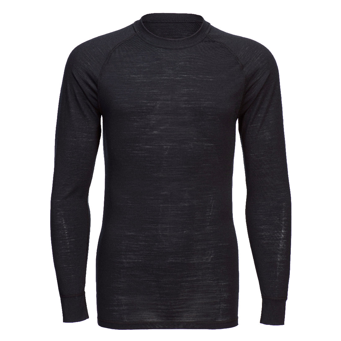 Merino Wool Crewneck Baselayer Top - BKRR