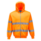 Hi-Vis Zipped Hoodie - ORRR