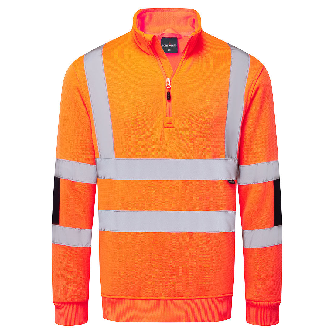 Hi-Vis Knitted Half Zip Sweatshirt - ORRR