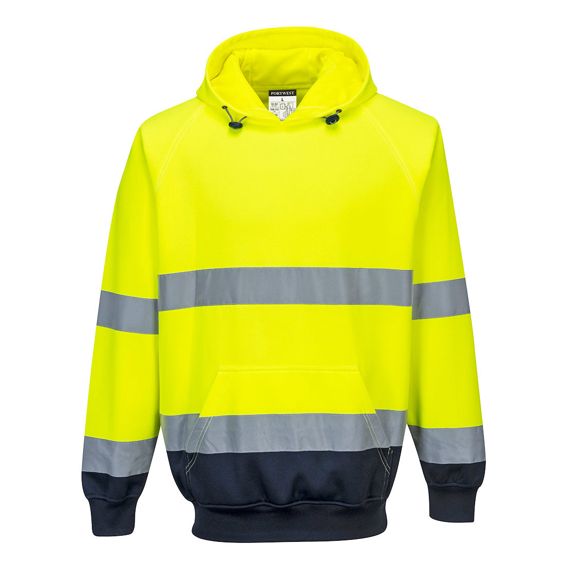Hi-Vis Contrast Hoodie - YNRR