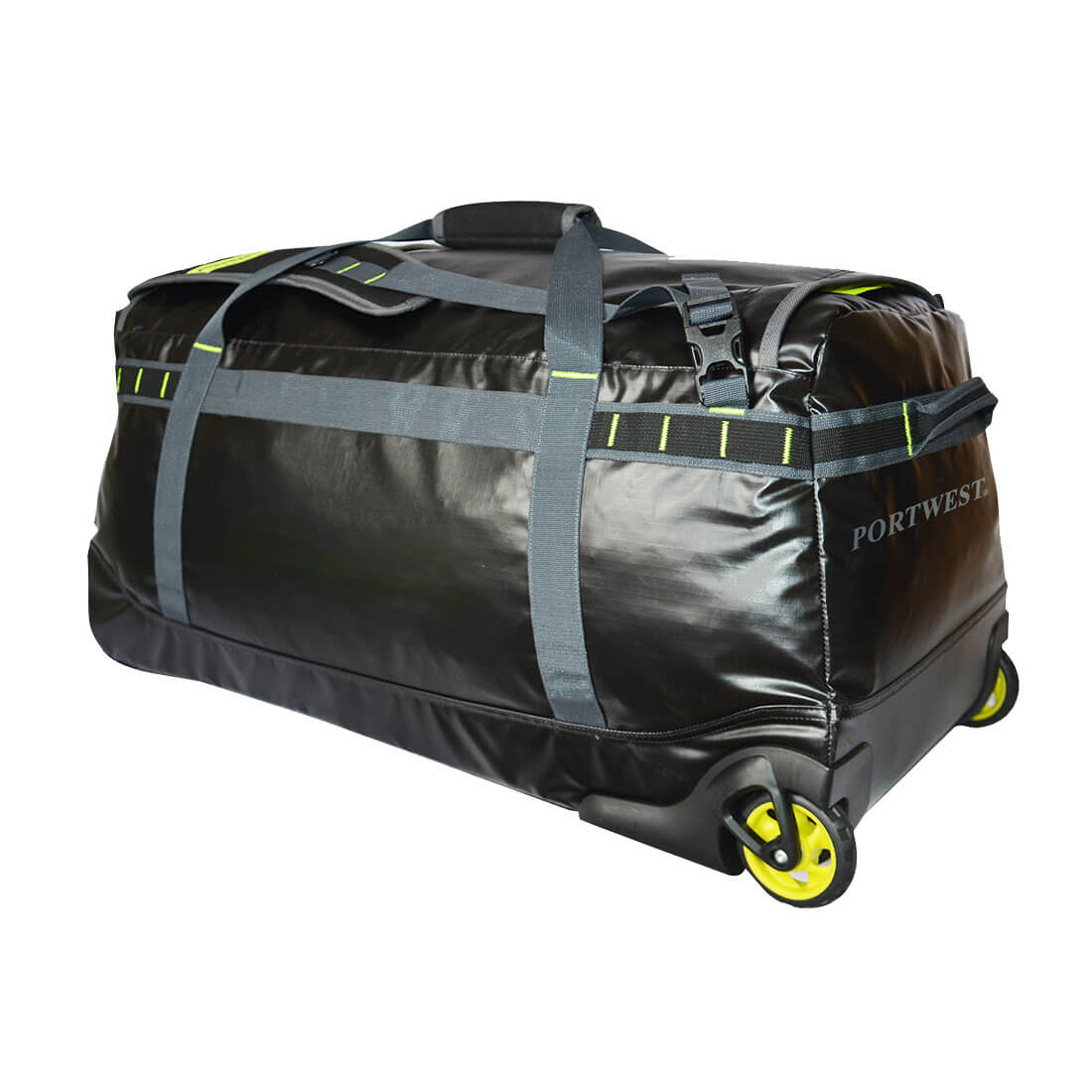 PW3 100L Water-resistant Duffle Trolley Bag - BKR