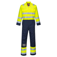 Hi-Vis Flame Resistant Anti-Static Coverall | Bizflame Work BIZ7