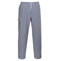 Cotton Chef Trousers with Elasticated Waist | Chester C078