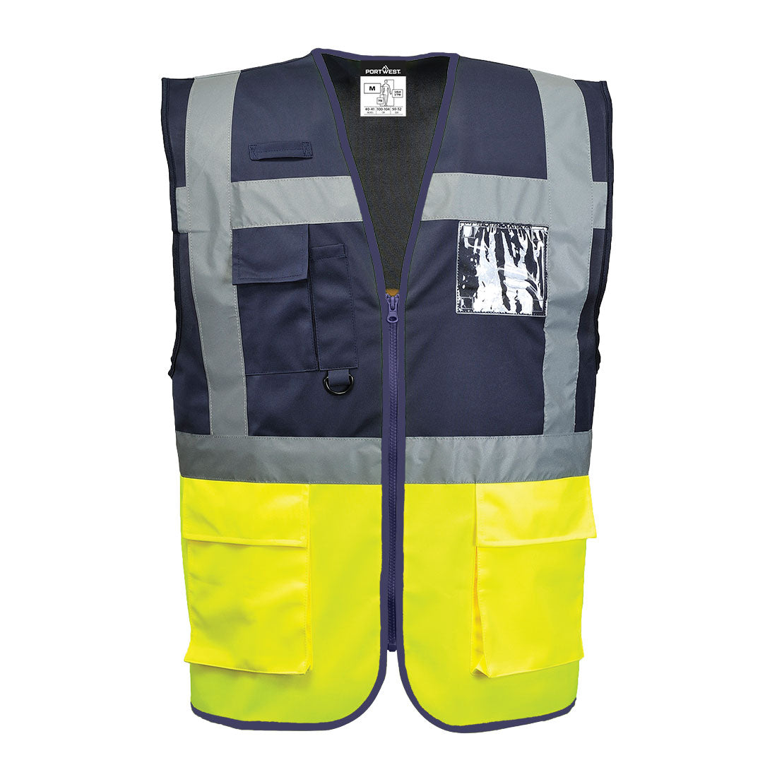 Paris Hi-Vis Contrast Executive Vest - YNRR
