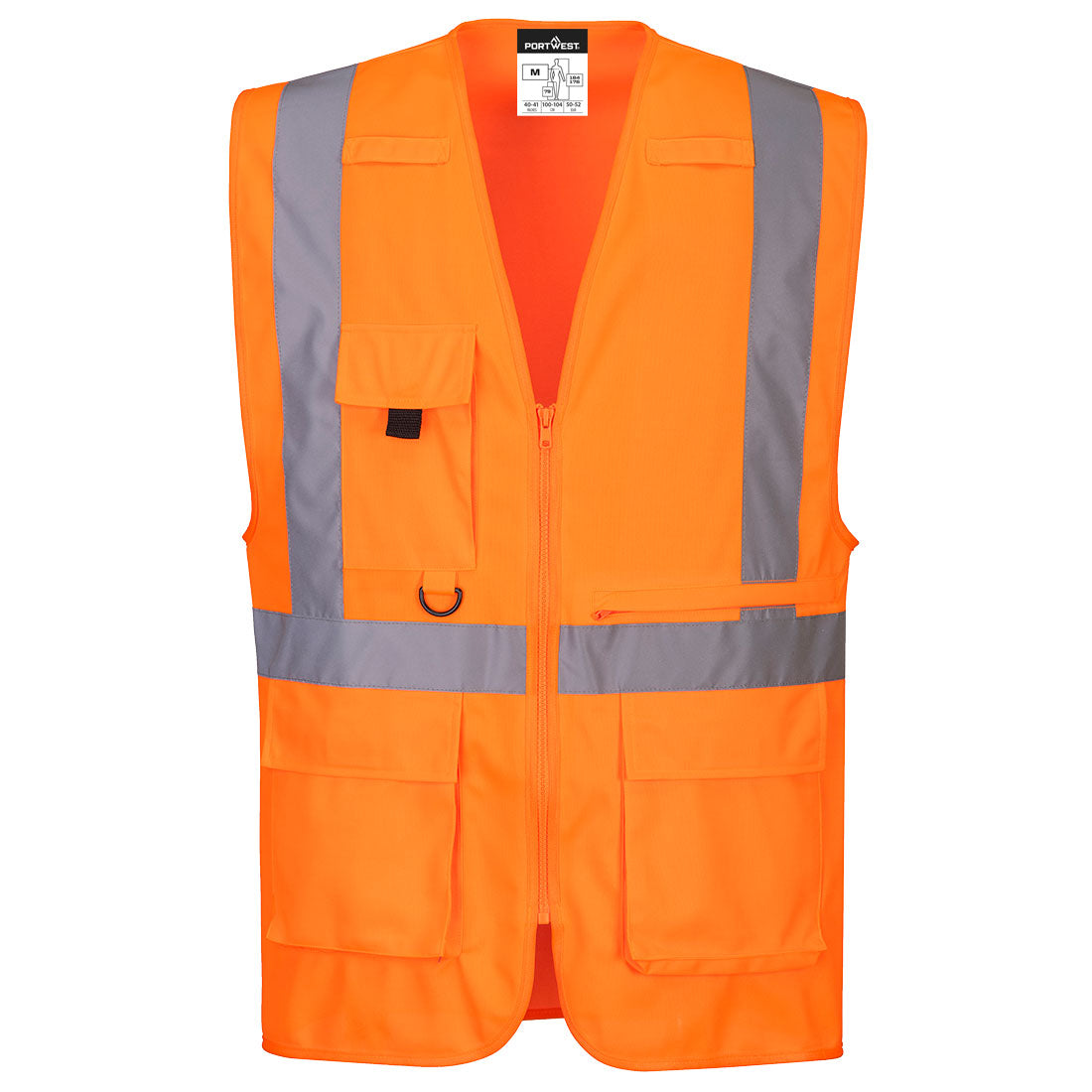 Hi-Vis Tablet Pocket Executive Vest - ORRR
