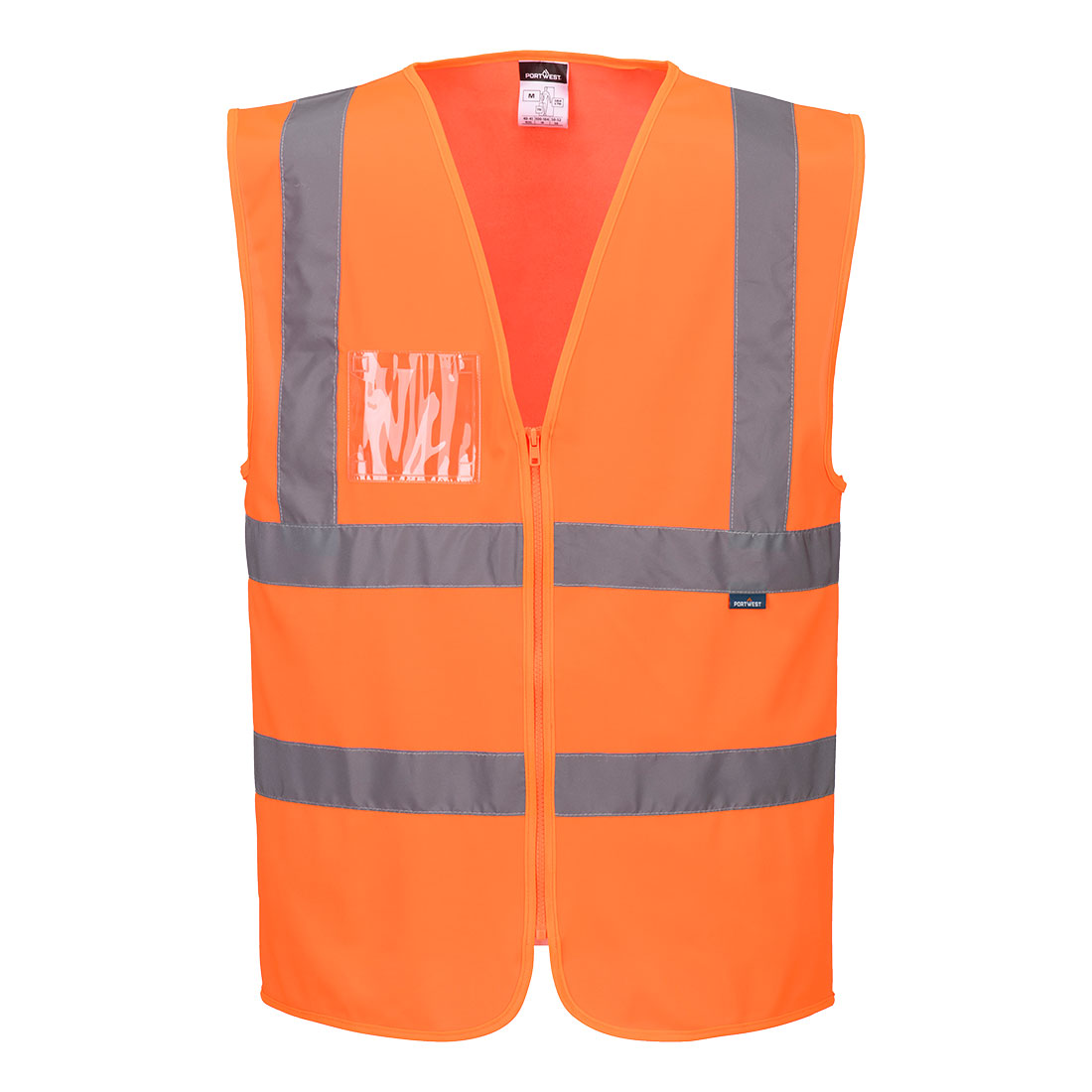 Hi-Vis Zipped Band and Brace Vest - ORRR