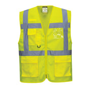 Athens Hi-Vis Mesh Executive Vest - YERR