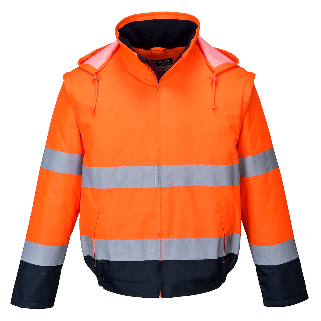 Hi-Vis 2-in-1 Contrast Essential Lite Bomber Jacket - ONRR