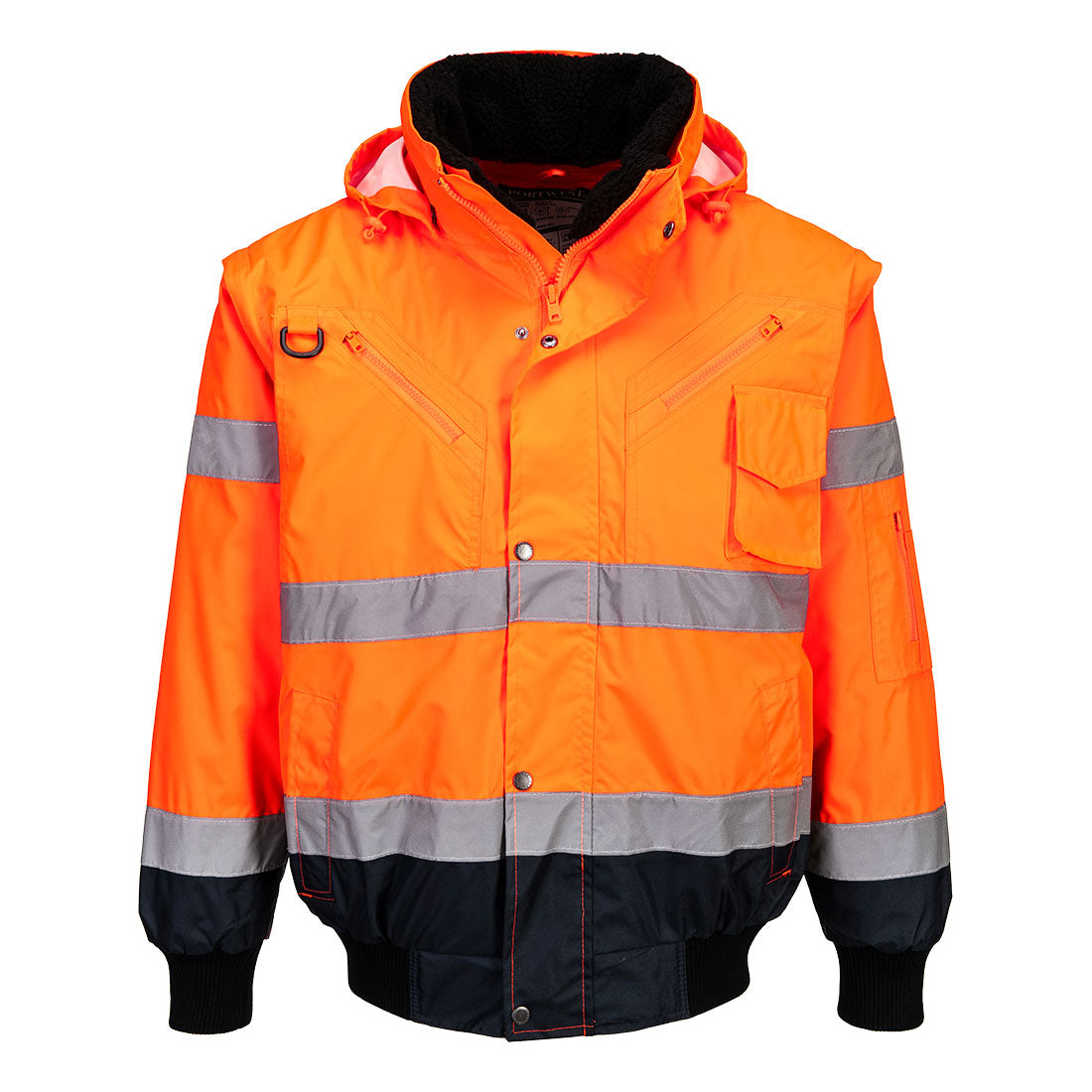 Hi-Vis 3-in-1 Contrast Bomber Jacket - ONRR
