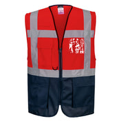 Warsaw Hi-Vis Contrast Executive Vest - RNRR