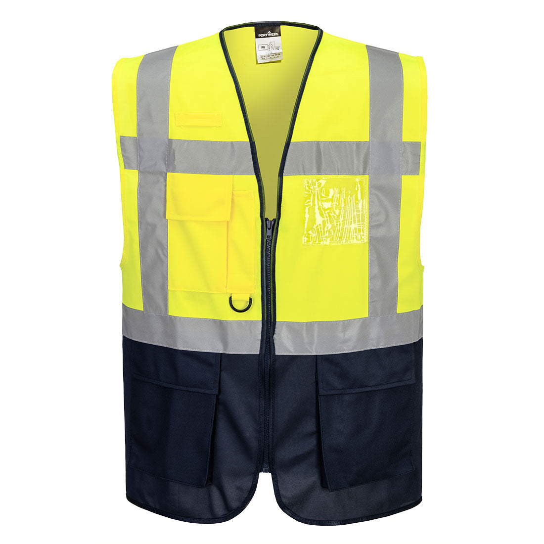 Warsaw Hi-Vis Contrast Executive Vest - YBRR