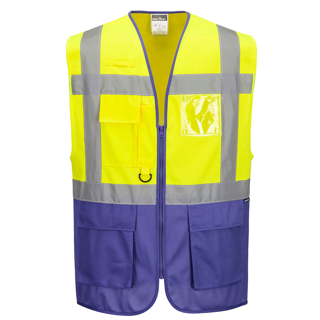 Warsaw Hi-Vis Contrast Executive Vest - YPRR
