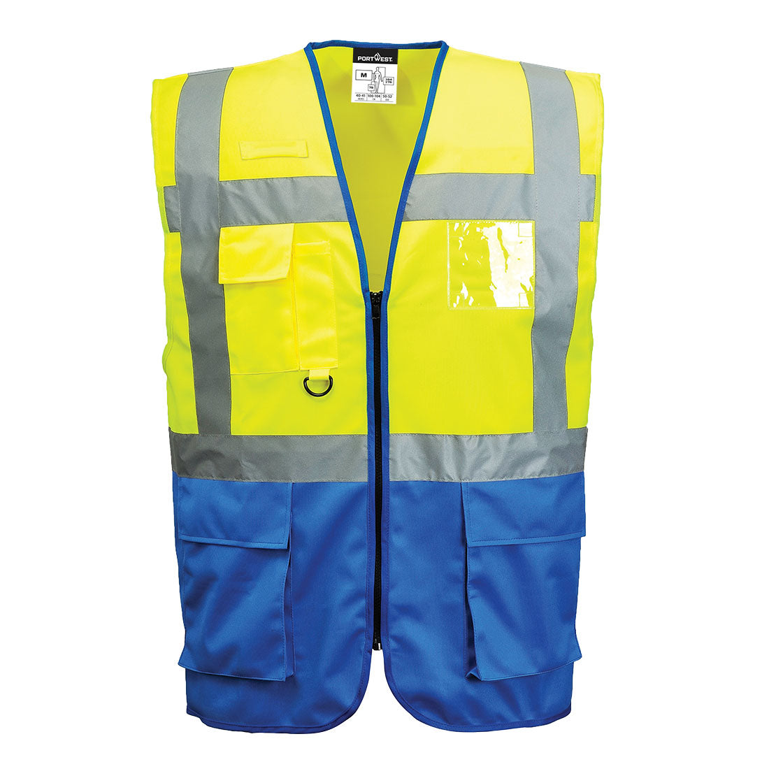 Warsaw Hi-Vis Contrast Executive Vest - YRB
