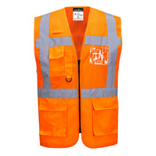 Madrid Hi-Vis Half Mesh Executive Vest - ORRR