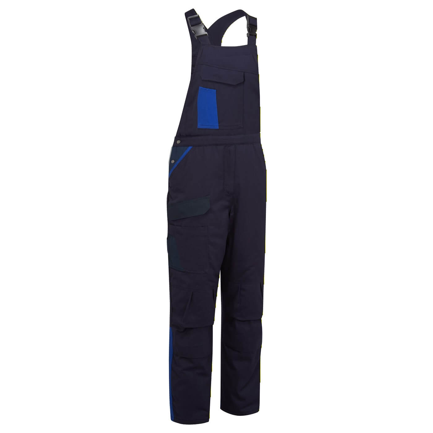 WX1 Two Tone Cotton Bib and Brace - NRRR