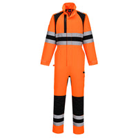 Hi-Vis Multi-Pocket Coverall with Stretch Panels | WX2 CD855
