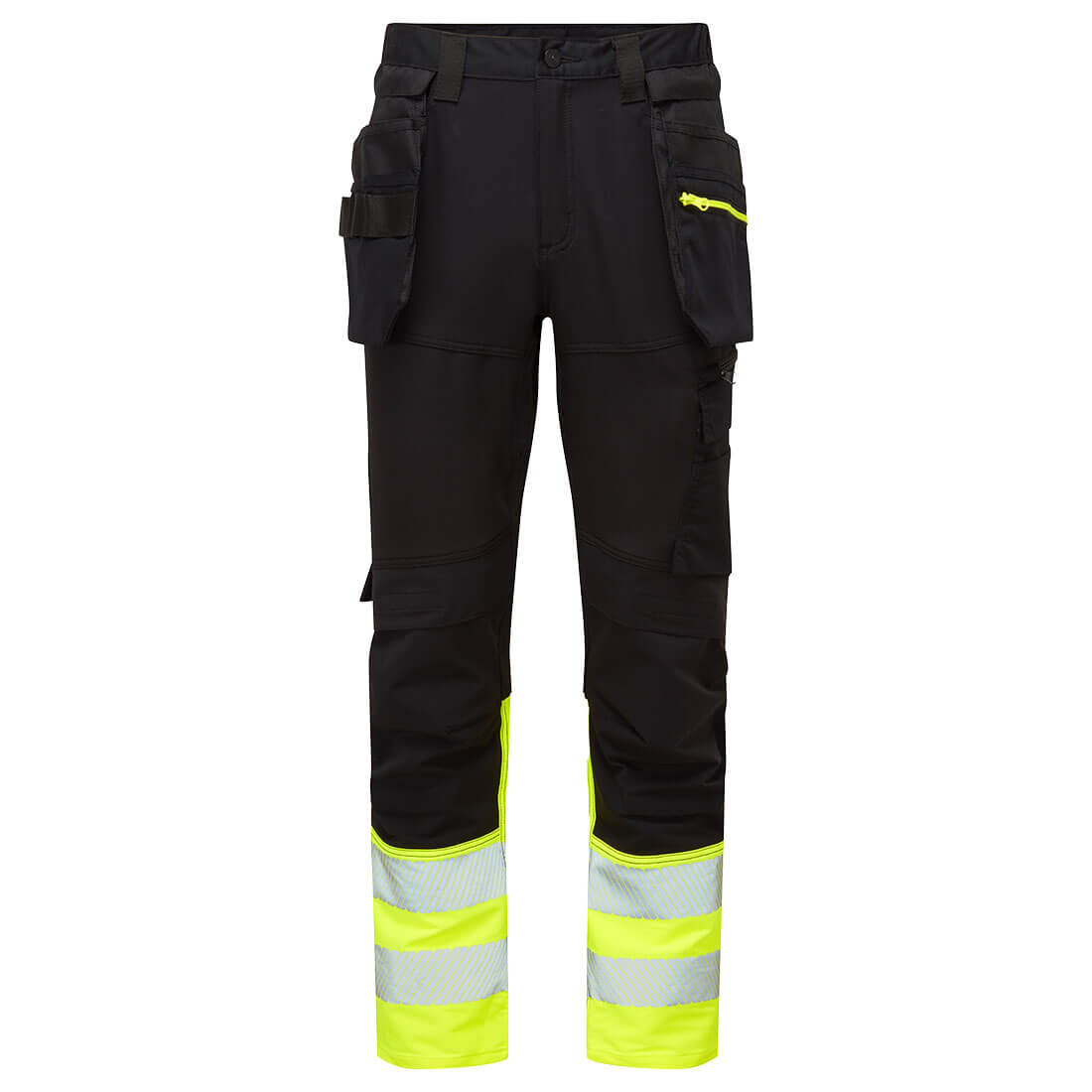 DX4 Hi-Vis Class 1 Detachable Holster Pocket Craft Trousers - YBRR