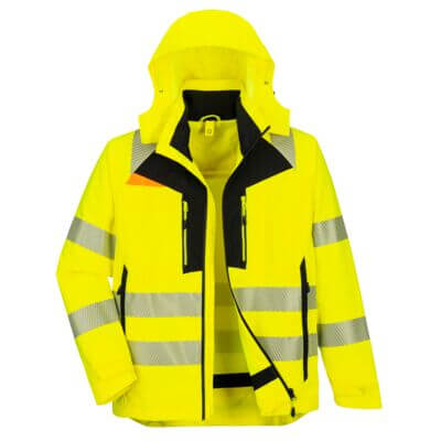 DX4 Hi-Vis 4-in-1 Jacket - YBRR