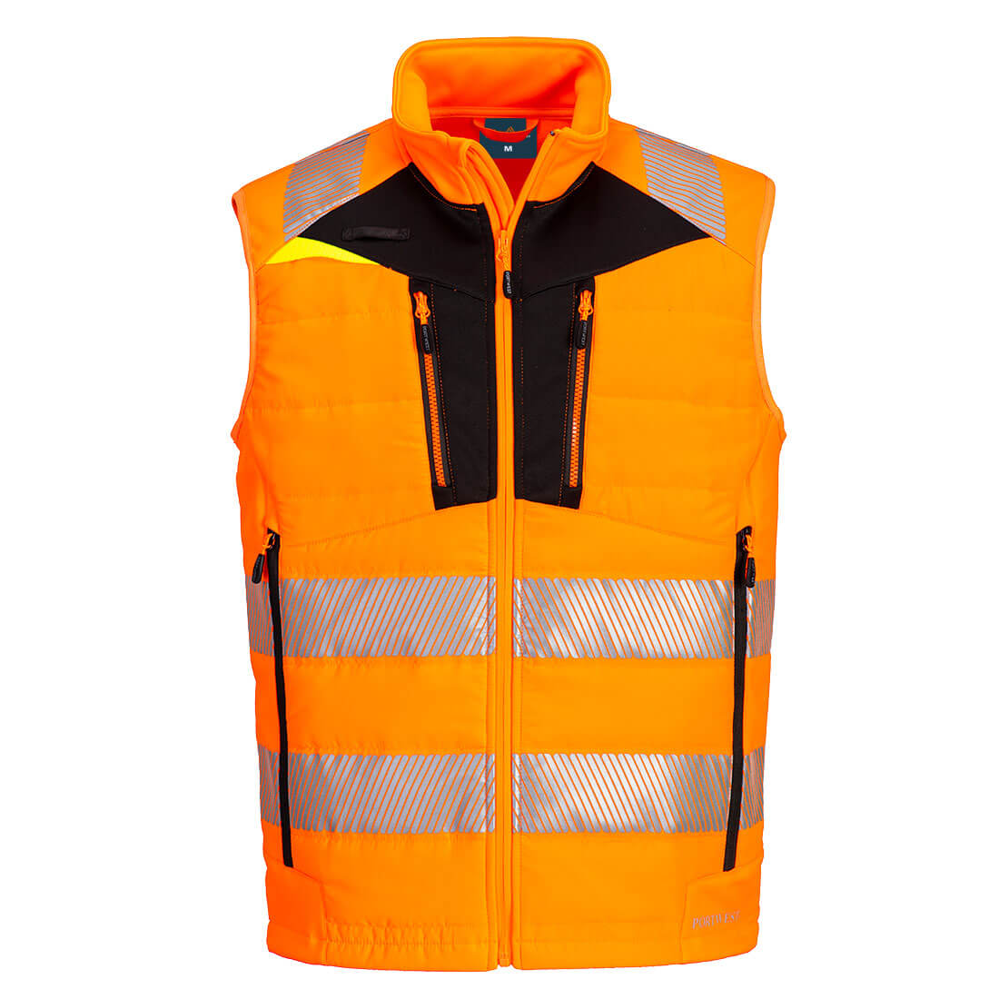 DX4 Hi-Vis Hybrid Baffle Bodywarmer - OBRR