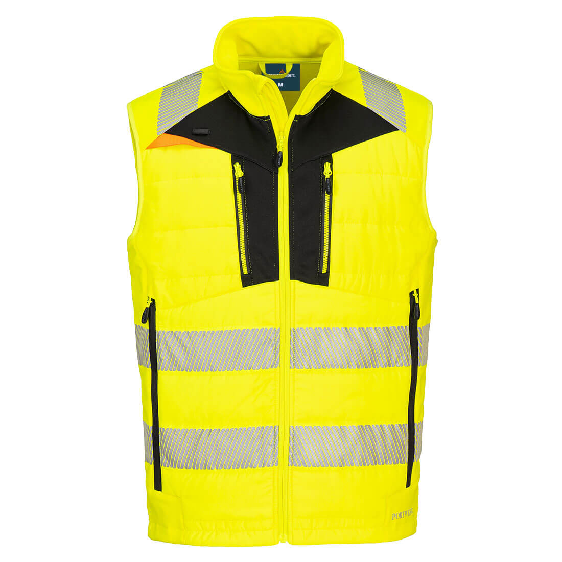 DX4 Hi-Vis Hybrid Baffle Bodywarmer - YBRR