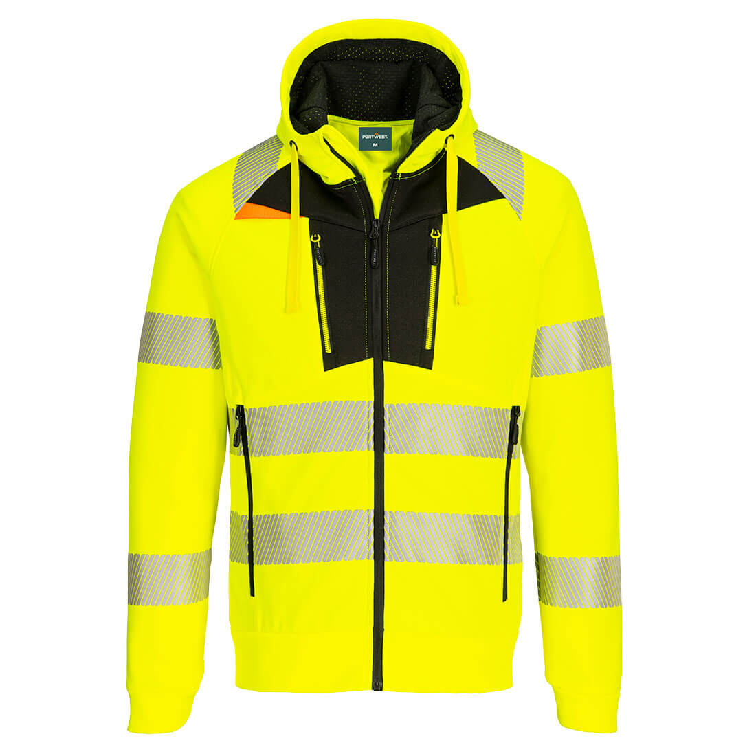 DX4 Hi-Vis Zip Hoodie - YBRR