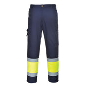 Hi-Vis Contrast Class 1 Service Trousers - YNRR