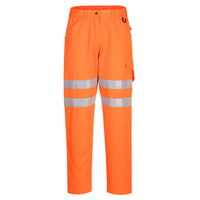 Hi-Vis Work Trousers with Knee Pad Pockets | Planet EC40